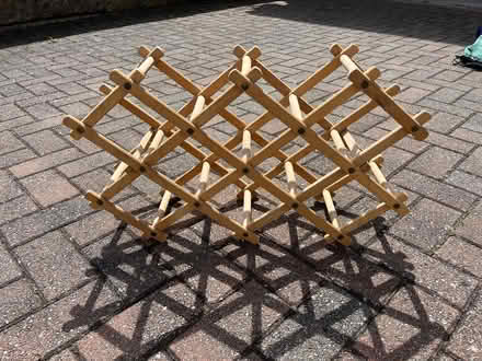 Photo of free Foldable wooden wine rack (Newburgh KY14) #1
