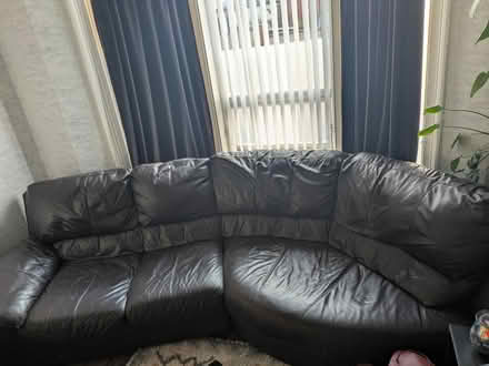 Photo of free 4 seater sofa and arm chair (Bispham blackpool FY2) #2