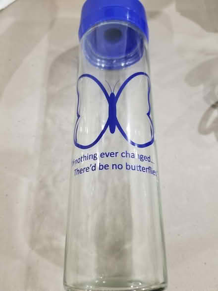 Photo of free Glass Water Bottle (Britannia Rd and Creditview Rd) #1