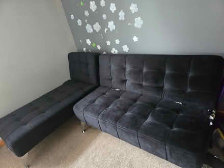 Photo of free 2 piece sofa (Malahide) #4