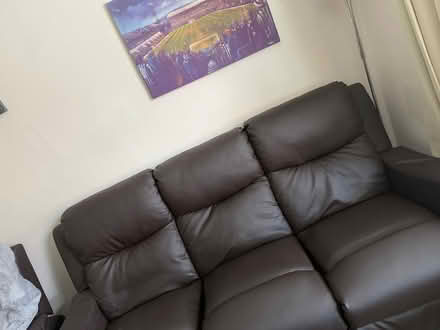 Photo of free 3 seater leather sofa (Sheffield S20) #2