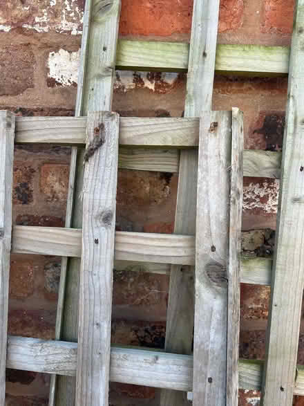 Photo of free Three pieces of wooden trellis (West Kirby CH48) #2