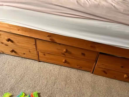 Photo of free Single pine bed (Kennington OX1) #4