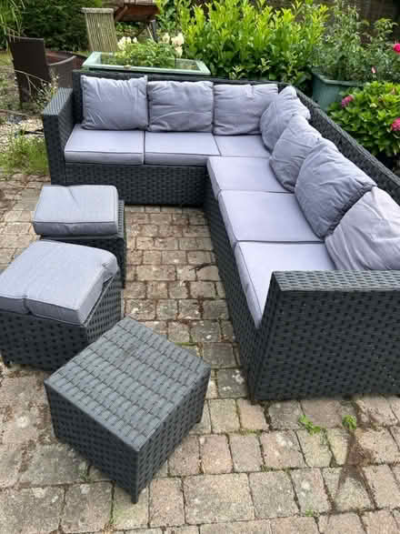 Photo of free Grey Rattan Garden Furniture (RH13) #1