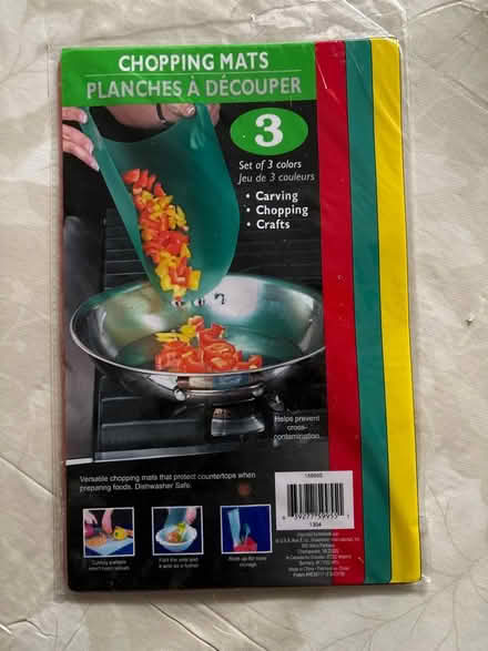 Photo of free Small plastic chopping mats (Ossining) #1