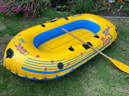 Photo of free 3 Person inflatable boat. (Hertford SG14) #1