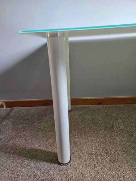 Photo of free Glass table, like new (Malahide) #3