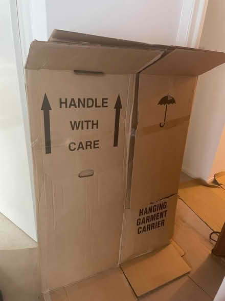 Photo of free Tall moving boxes (Worthing BN11) #1