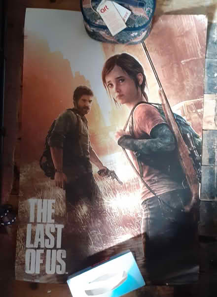 Photo of free 2 x large computer game posters (Brixton SW9) #1