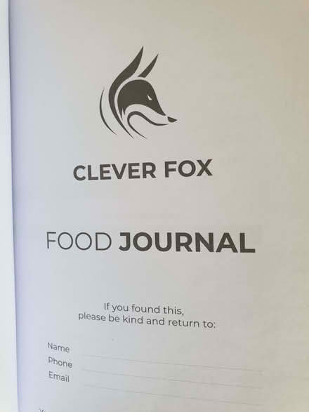 Photo of free Clever Fox food journal (Radford Semele CV31) #3