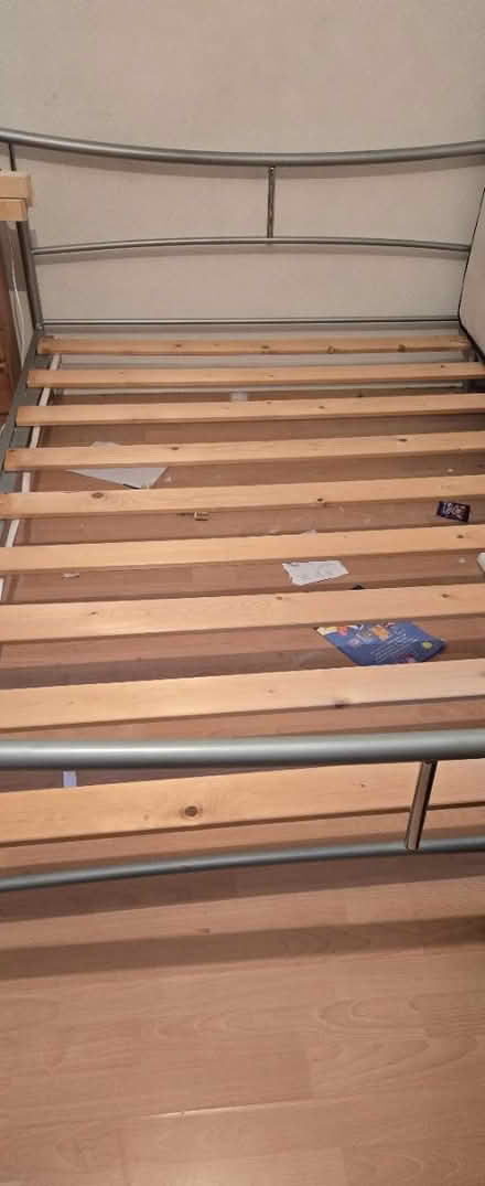 Photo of free Double bed frame (Figges Marsh CR4) #1