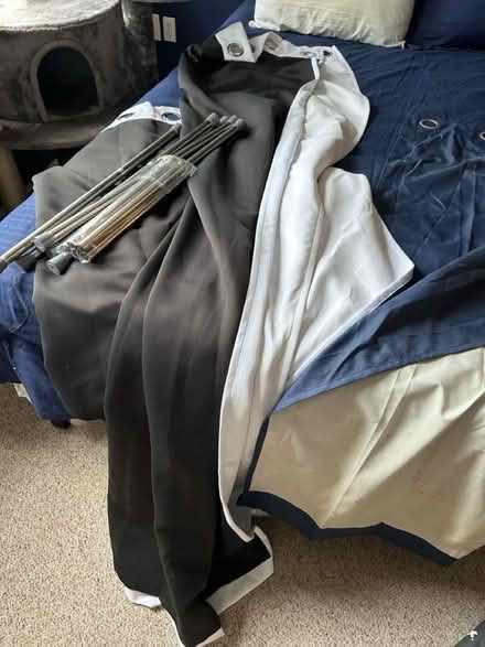 Photo of free Rods and blackout curtains (20016) #2