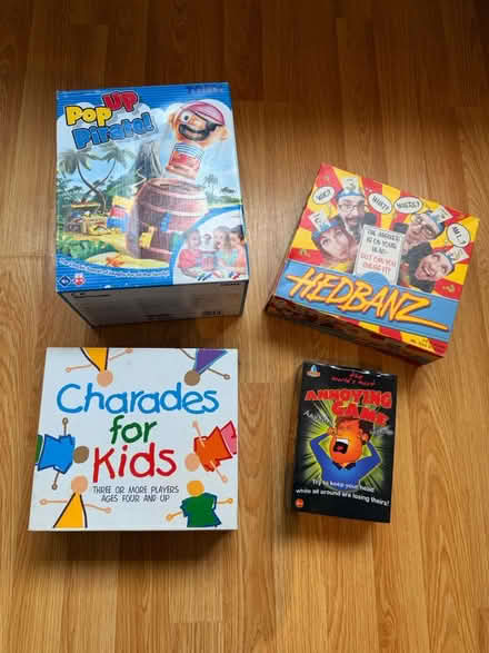 Photo of free Various games various ages (Notting Hill / Ladbroke Grove) #1