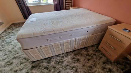 Photo of free Double mattress and divan base (Littleport CB6) #2