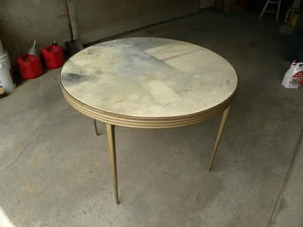 Photo of free 38 inch Round card table (Troy) #1