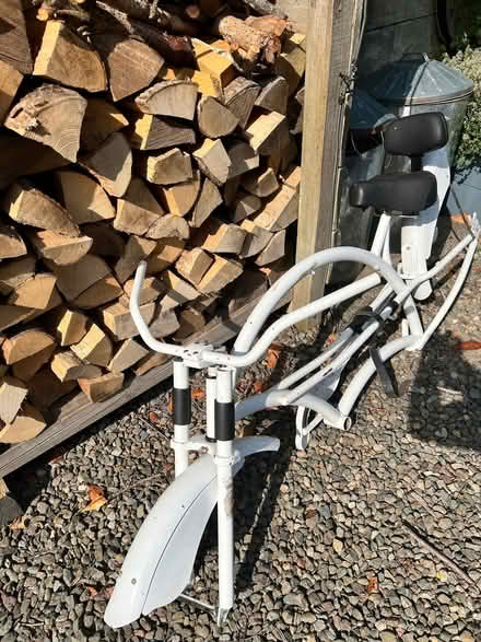 Photo of free Cruiser pedal bike frame and seat (Llangunllo LD1) #3
