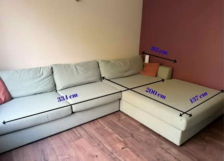 Photo of free L Shape Sofa (New Malden KT3) #4