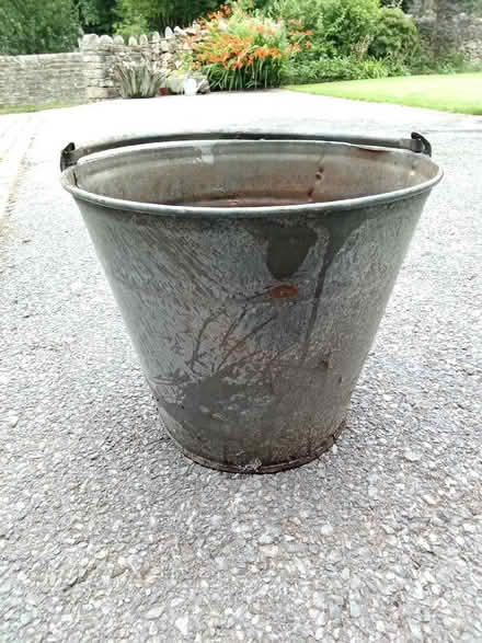 Photo of free Zinc bucket for use as a planter (Brookhouse LA2) #1