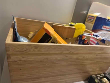 Photo of free Wooden basket (SW8 4eu, Battersea) #1