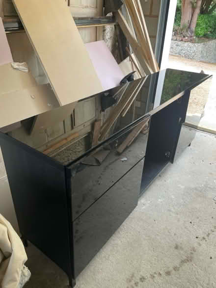 Photo of free IKEA glass top sideboard (Purley CR8) #1