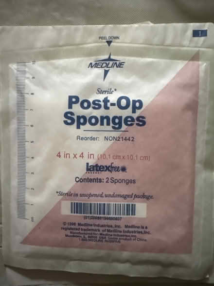 Photo of free Post-op/drain sponges (Ossining) #2
