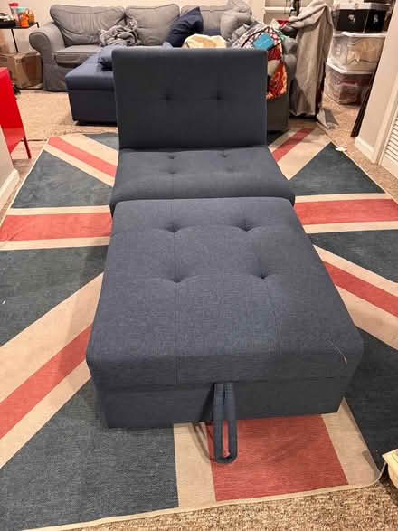 Photo of free Convertible ottoman, chair, sleeper (Chevy Chase DC) #3