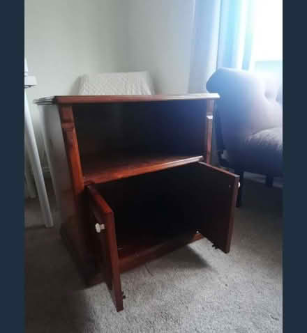 Photo of free Nightstand - Bedside table (Woodheys Parks WA14) #2