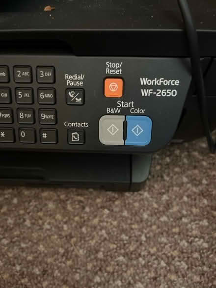 Photo of free Epson printer workforce WG-2650 (Lochend EH6) #2