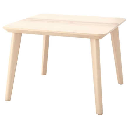 Photo of free Lisabo IKEA coffee table ash veneer 70cm x 70cm (Stannington S6) #3
