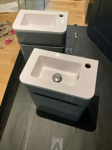 Photo of free Small vanity units with basins x 2 (TN14) #2