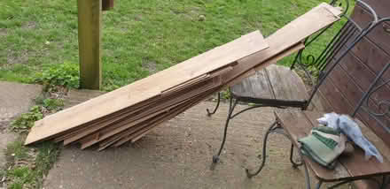 Photo of free Hard board flooring (Between March and Coates.) #2