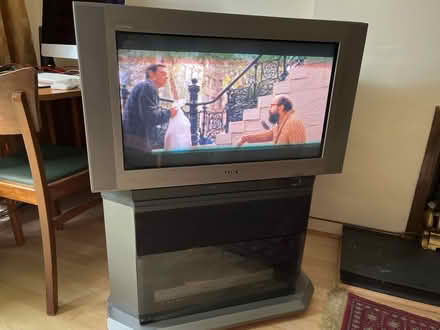Photo of free TV with stand and DVD player (Erith DA8) #2