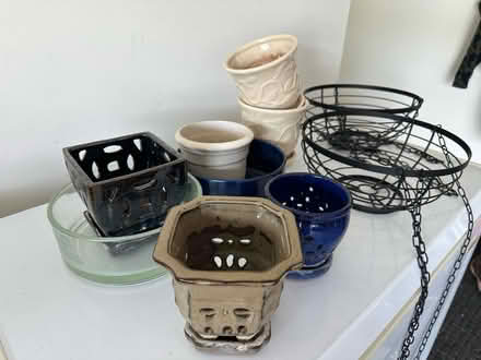 Photo of free Assortment of planters (Brookfield, Falling Waters WV) #1
