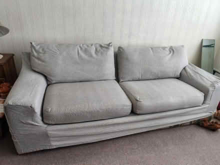 Photo of free Sofa with removable covers (Milnthorpe LA7) #1