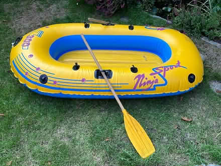 Photo of free 3 Person inflatable boat. (Hertford SG14) #2