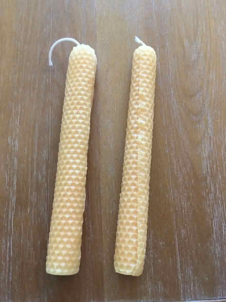 Photo of free Honeycomb-shaped taper Candles (Novato) #1