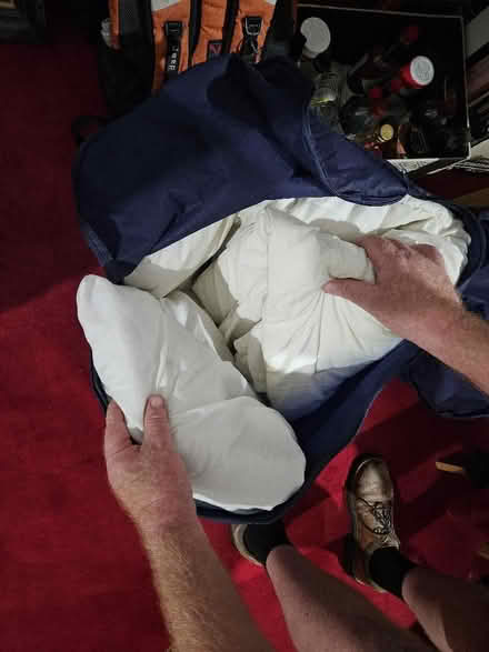 Photo of free Old large Duvets, suitable for Dog Bedding. (Bohemia TN37) #1