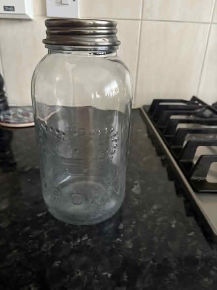 Photo of free Glass jar (N17 - Bruce Grove) #2