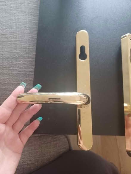 Photo of free Gold Door Handle (Oswestry SY11) #2