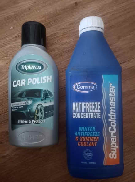 Photo of free Polish and antifreeze/coolant (Portchester PO16) #1