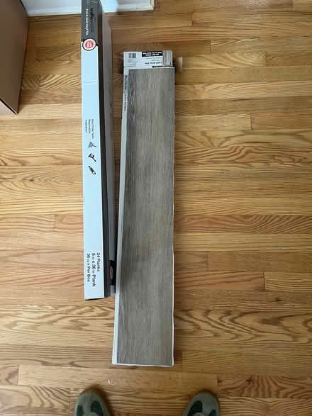 Photo of free Peel and Stick Vinal Tile (Upper NW DC) #1