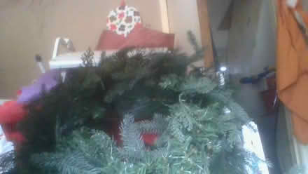 Photo of free Large christmas door wreath (BA2) #2