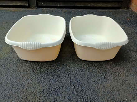 Photo of free Two washing up bowls (Bromham MK43) #1