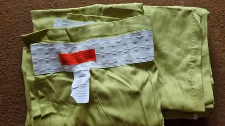 Photo of free Pr Brand new green curtains (Upper Weston, Bath) #1