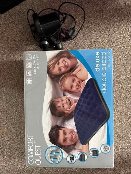 Photo of free Double airbed (Emlyn Gardens W3) #1