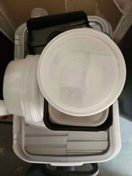 Photo of free Plastic tubs most with lids - shed or craft storage? (Redditch B97) #2