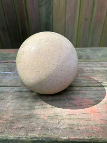 Photo of free Large Marble Ball (Morrow) #1