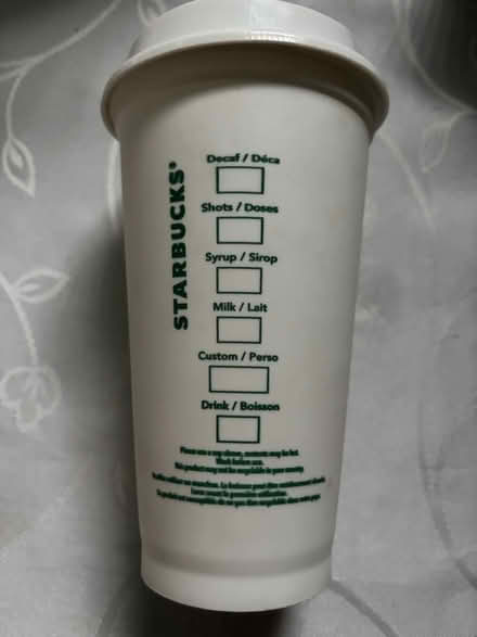 Photo of free Starbucks reusable cup (Bacton IP14) #4