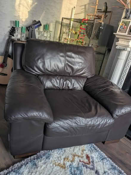Photo of free 4 seater sofa and arm chair (Bispham blackpool FY2) #3