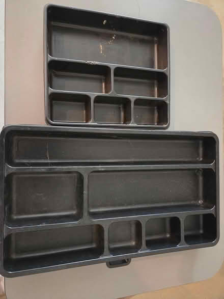 Photo of free Plastic desk drawer organizers (Bull Mountain, Tigard) #1